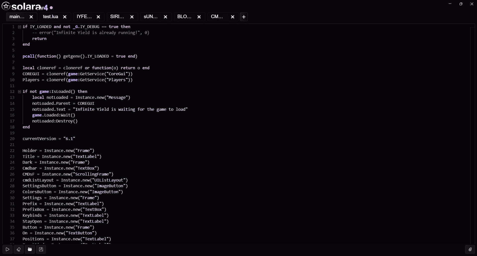 Solara Executor Interface
